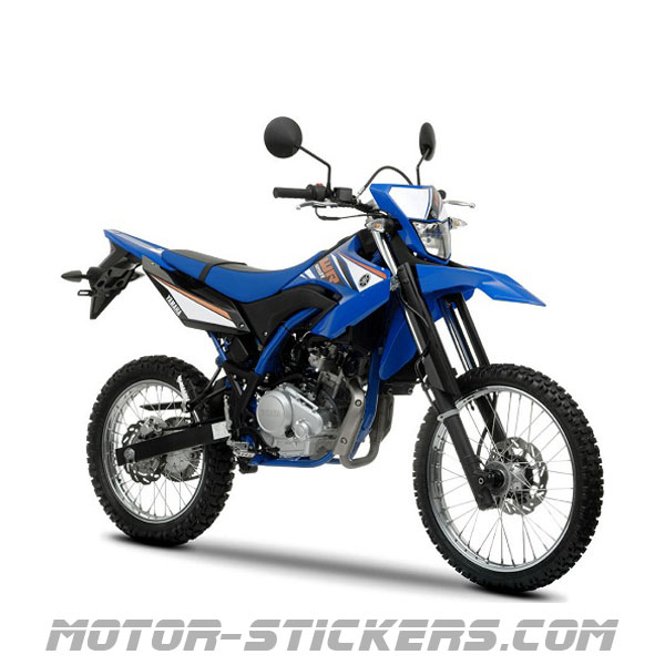 Yamaha WR 125X 2009 decals